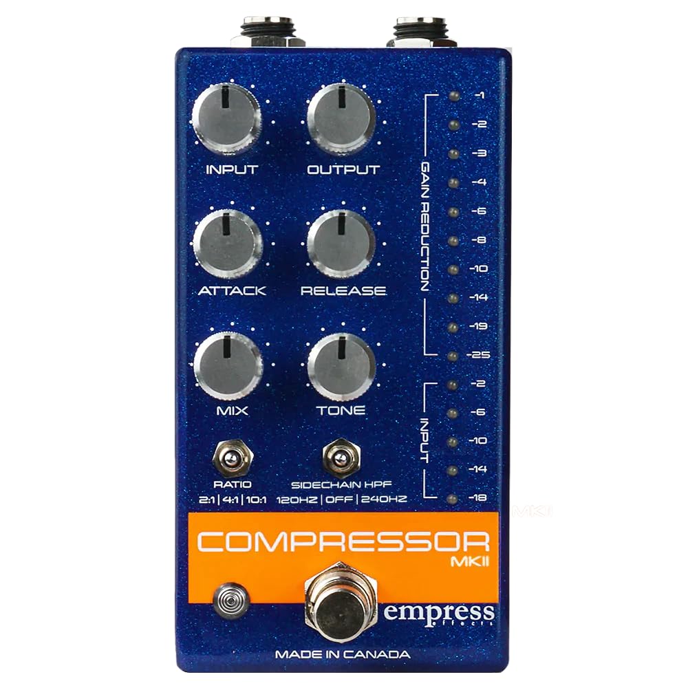 Amazon.com: Empress Effects, Empress Compressor MKII Guitar
